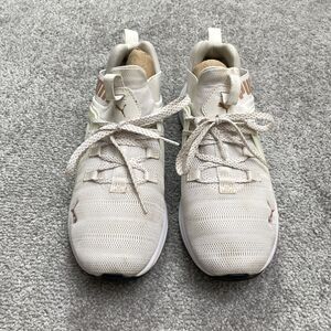 Puma Enzo 2 Soft Foam Athletic Running Shoes Womens 8.5 White 193257-03 Active